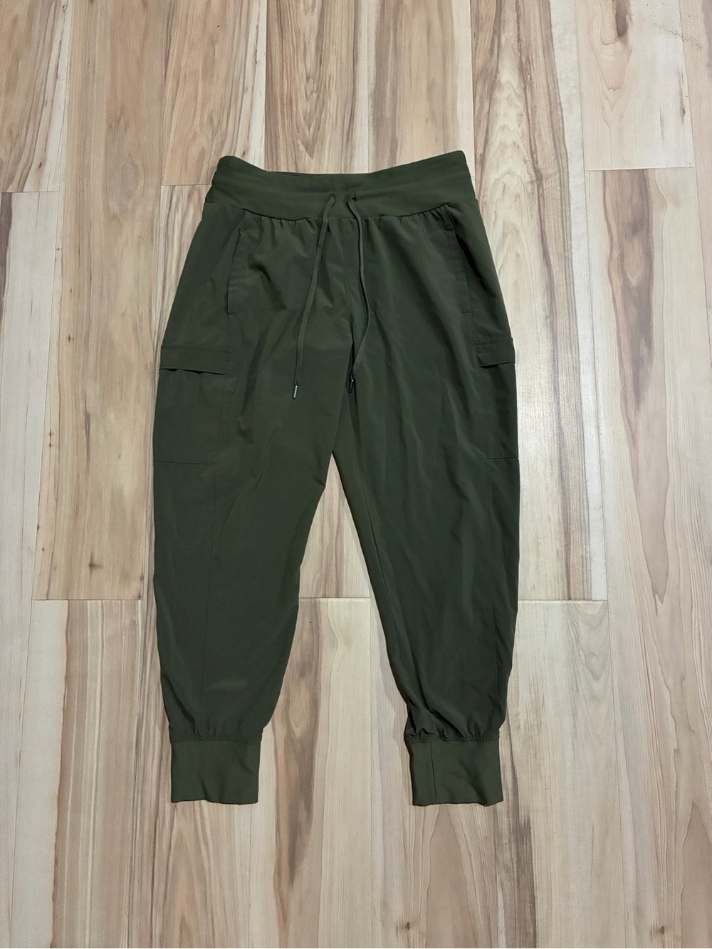 CALIA by Carrie Underwood Olive Green Cargo Jogger Pants